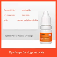 cats and dogs eye drops eye inflammation redness infection conjunctivitis keratitis iritis itching watery eyes