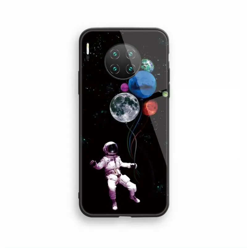 Закаленное Стекло чехол для телефона mate 30pro астронавт выглядят мобильный телефон