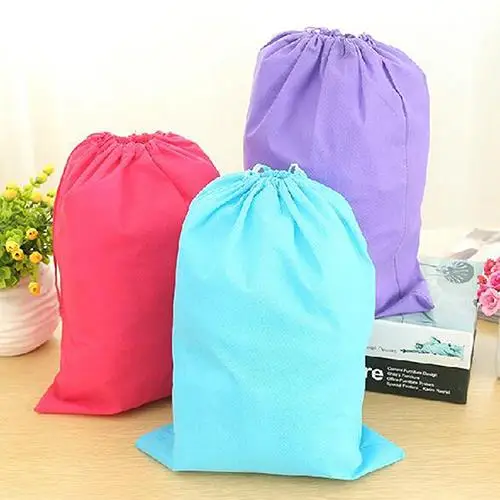 Laundry Shoe Travel Pouch Portable Tote Drawstring Storage Bag Organizer | Дом и сад