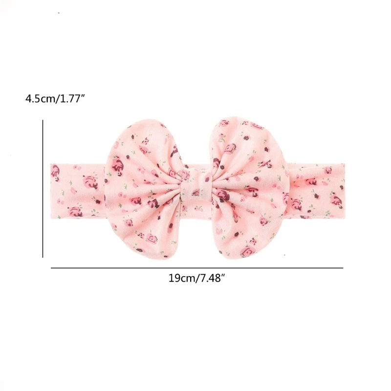 

3pcs/set Baby Hair Band Set For Girls Bow Elastic Headbands Turban Kids Headwear Baby Hair Accessories
