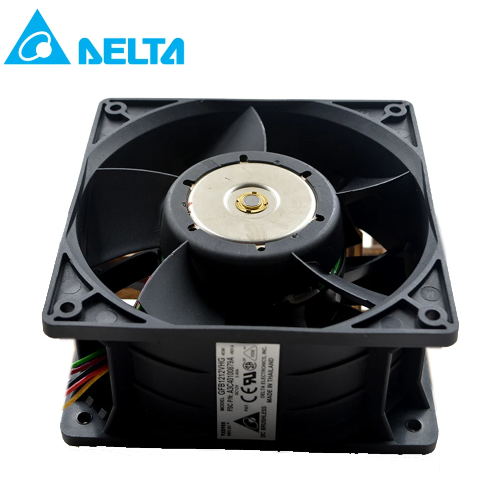 Вентилятор охлаждения для delta gfb1212 в, 12050 А, 120 х 120 х 50 мм