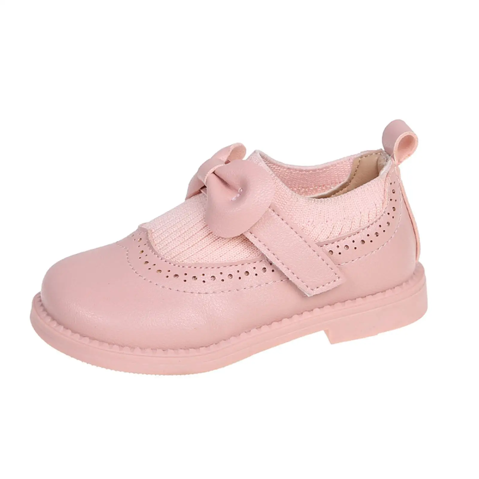 

Autumn Gril Bowknot Low Heel Strap Tap Shoes Soft Sole Non-Slip Dance Pumps