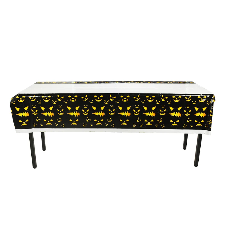 1pc 110*180cm Halloween Party Decor Disposable Tablecloth Table Cloth For Kitchen Decorative Dining Cover Home Decoration | Дом и сад