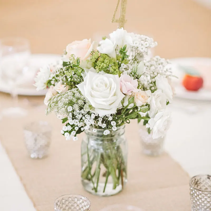 

Mini Artificial Flowers Gypsophila Fake Flower DIY Scrapbooking Craft Table Decor For Wedding Party Decor Plastic Babies Breath