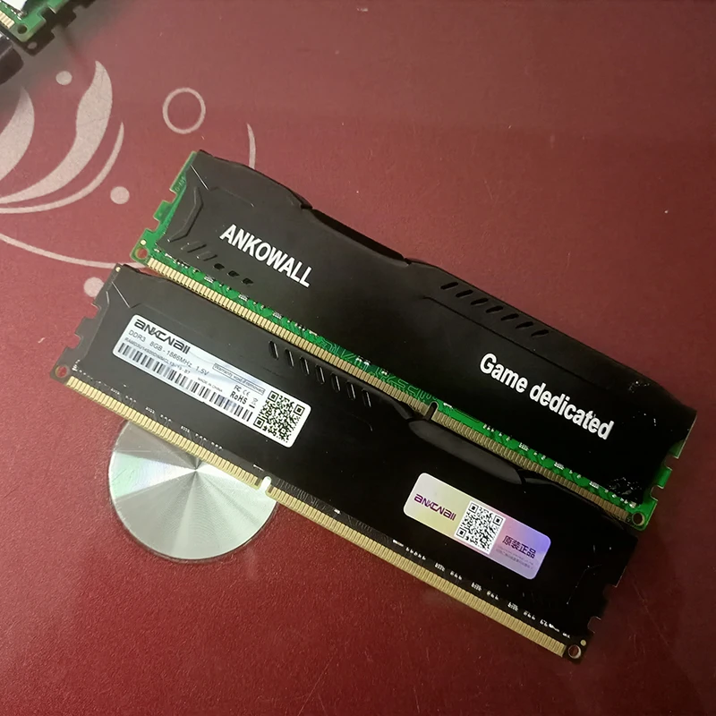 ANKOWALL DDR3 8 ГБ 4 ГБ памяти 1866 МГц 2133 МГц 1600 МГц 1333 МГц 240pin 1,5 в настольная оперативная Память dimm