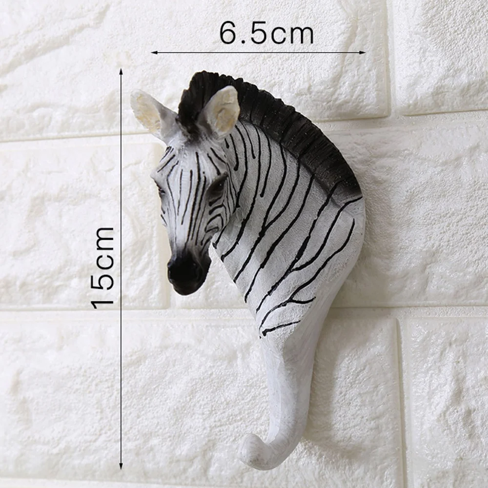 

Creative Vintage Animal Wall Hook Wall Door Hook Hanger Bag Keys Holder Multi-Purpose Decorative Hook Home Decoration