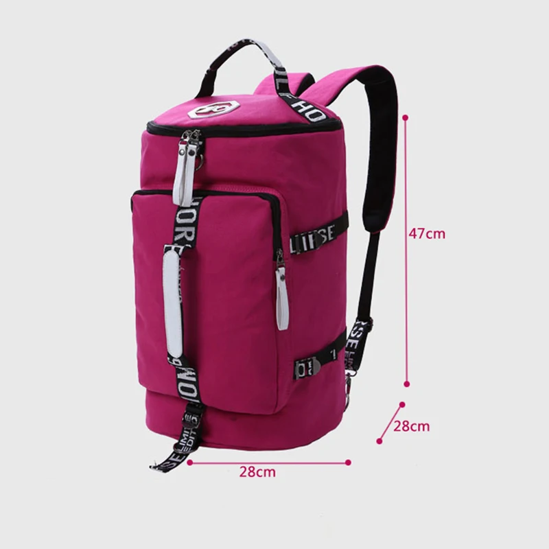 

New Arrived Top Quality Large Capacity Travel Bag New Arrival Cylinder Package Multifunctional Rusksack Male Camping Backpack