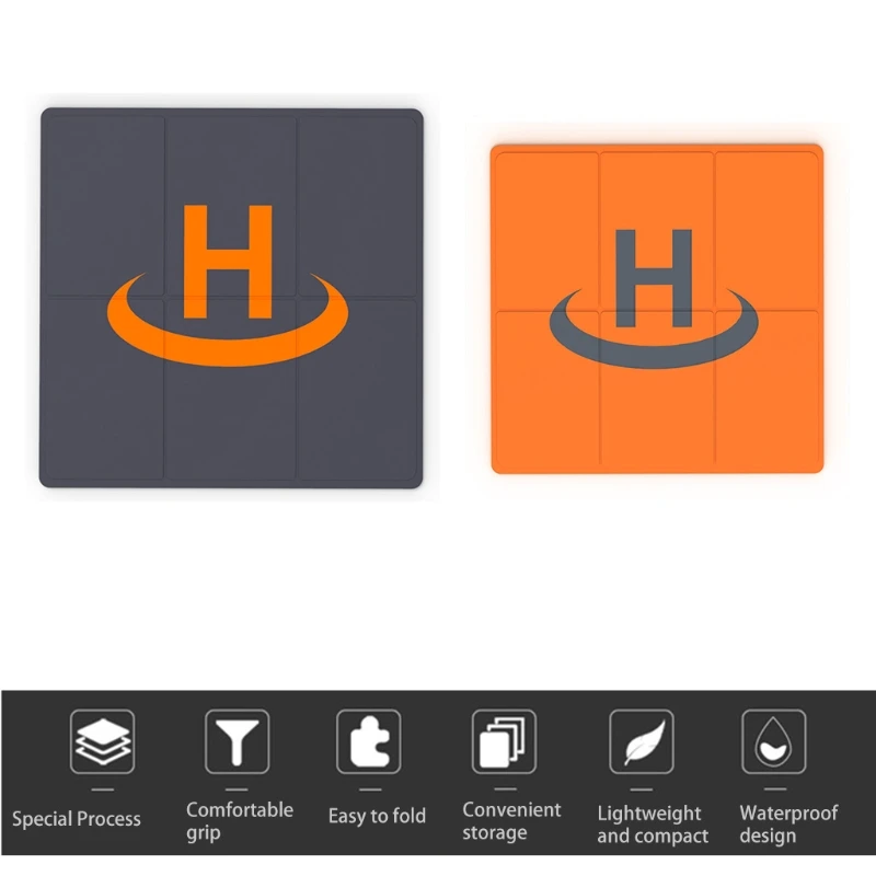 

Universal Drone Landing Pad Aircraft Double-Side Fast-Folding Helipad-50cm/65cm