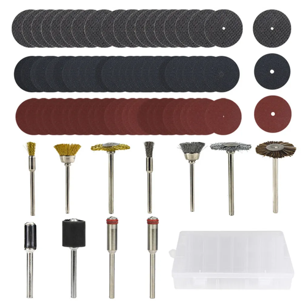 151 шт. роторный инструмент аксессуар металлический режущий диск с полировальным