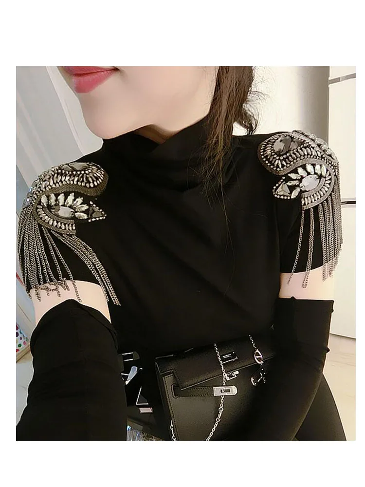 2 шт. ручная работа эполетка кисточка большая Наплечная брошь эполеты шипы