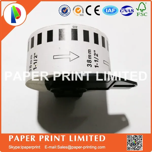20 рулонов совместимых с Φ dk22225 dk 22225 ярлык 38 мм * 30 48 м все поставляются пластиковым