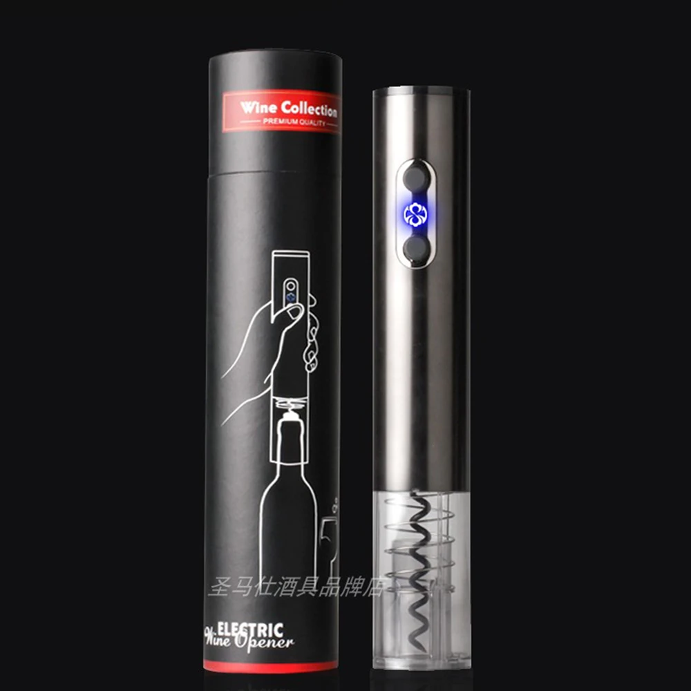 Электронный штопор для вина автоматический красного из алюминиевого сплава с