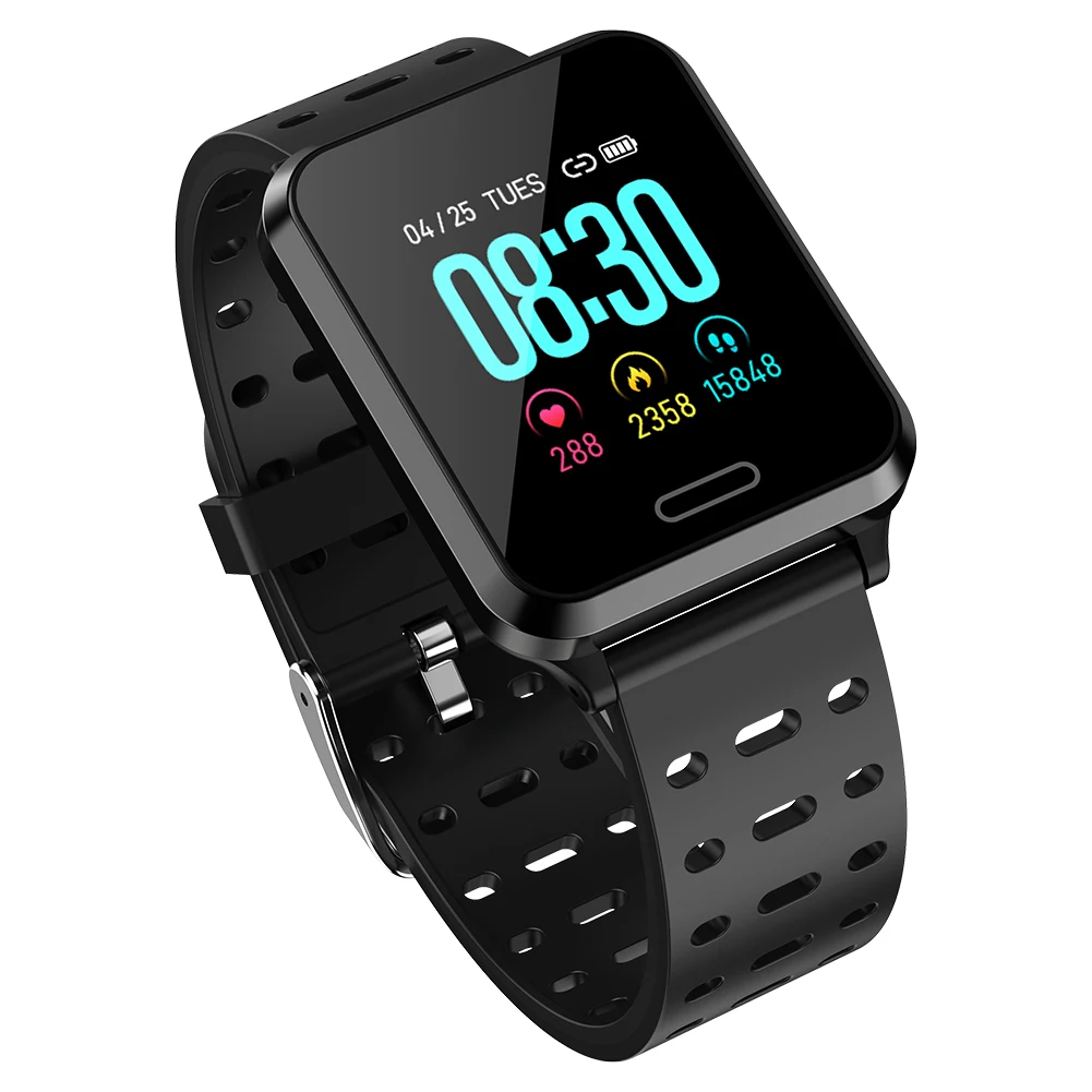 

Смарт-часы P2 с IPS-экраном 1,3 дюйма, IP67, пульсометром и тонометром