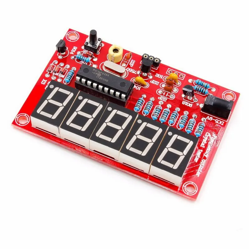 DIY Kits1Hz 50MHz кварцевый генератор частоты цифровой светодиодный тестер измеритель ^