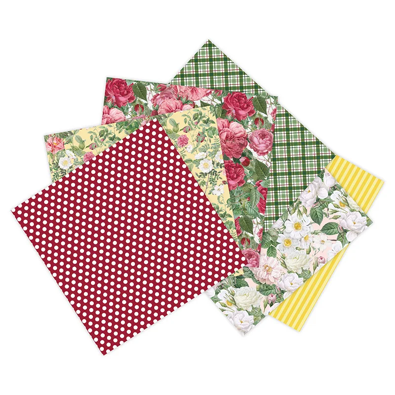 12 листов 6 дюймов только для вас цветок Скрапбукинг колодки бумага Оригами