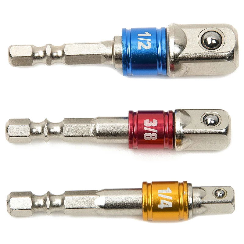 3 шт. ударная розетка адаптер/Набор расширения превращает дрель в