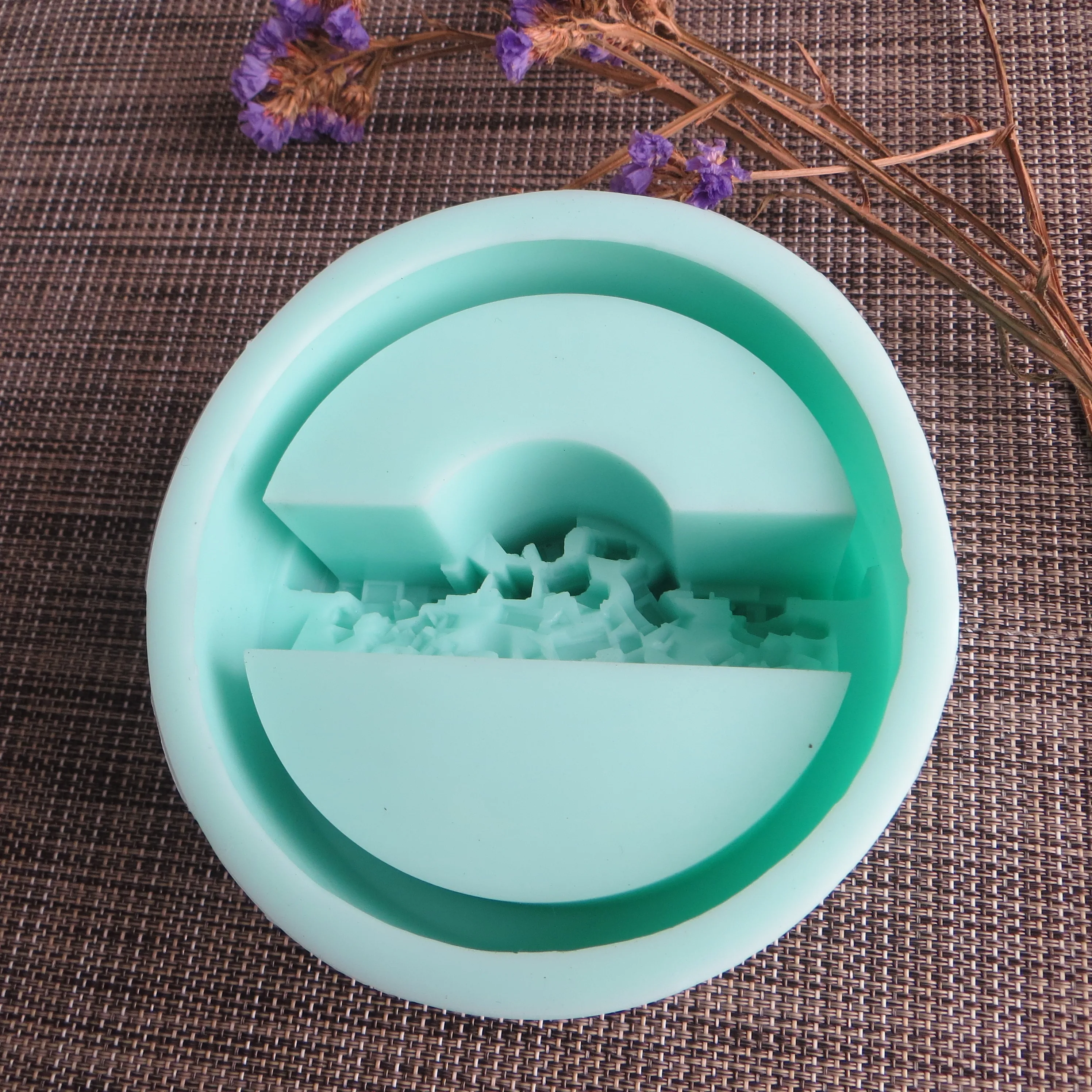 przy HP0037 3D Silicone Molds Flower pot DIY Craft Handmade cement Mould concrete mold desk decoration moulds
