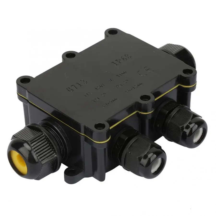 IP68 Waterproof Junction Box Electrical Enclosure Cable Connecting Terminal B | Обустройство дома