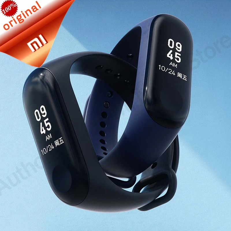 Origina Xiaomi mi Band 3 Смарт-Браслет фитнес-браслет mi Band 3 сенсорный экран частота сердечных сокращений смарт-браслет для Android IOS