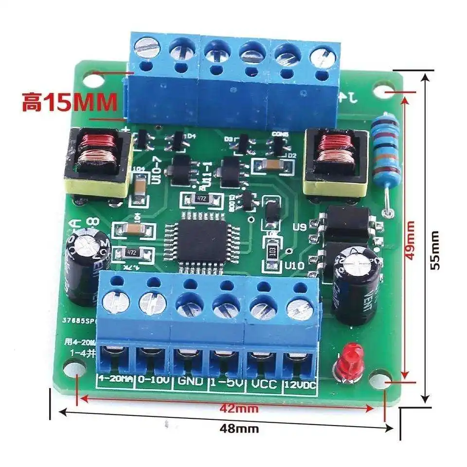 Single-phase Phase-shifting SCR Trigger Board SCR-A Can Be Used with MTC MTX Module to Regulate Voltage Temperature and Speed |