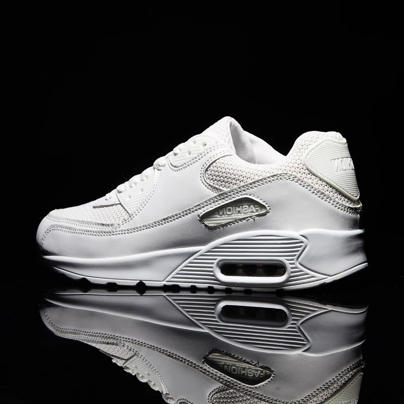 Сетчатые женские и мужские легкие уличные спортивные кроссовки для бега пара