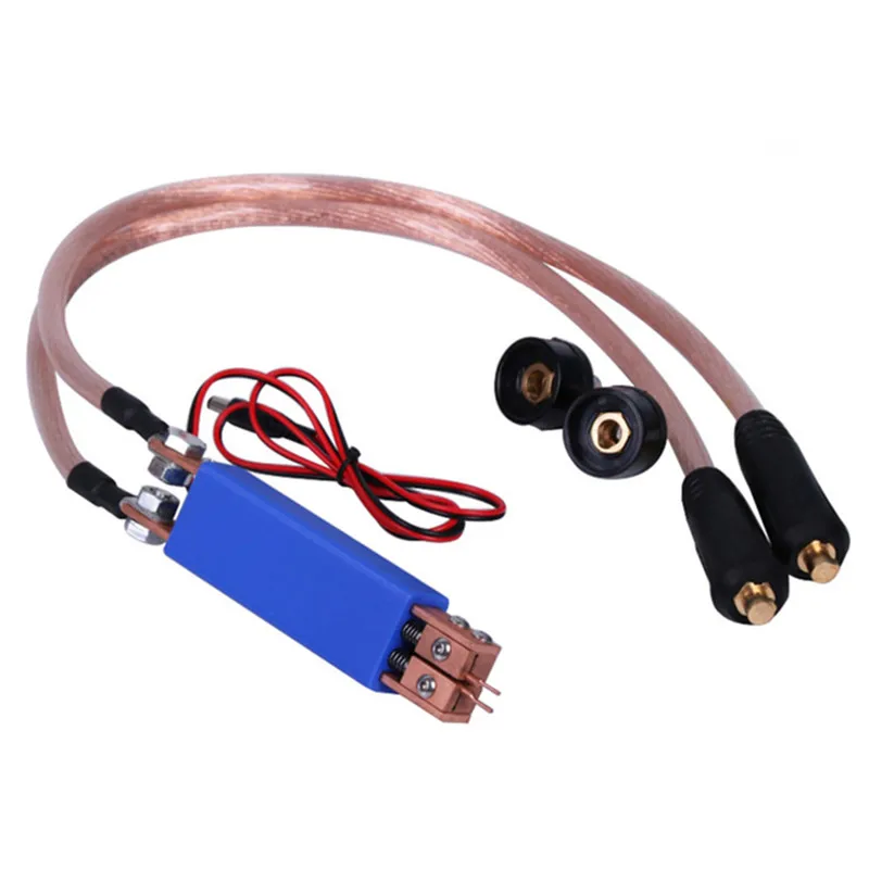 

DIY spot welding machine accessories red copper integrated welding pen automatic trigger handheld spot welding pen