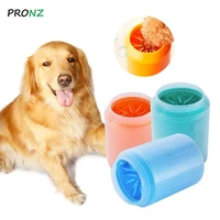 portable pet paw cleaner cup soft silicone combs outdoor dog foot washer paw clean brush quickly wash foot cleaning bucket