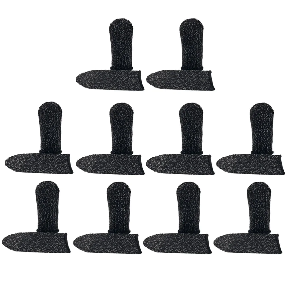 

20 Pcs Practical Finger Sleeve Screen Touch Breathable Game Finger Cover Elastic Finger Cot Anti-Sweat Thumb Fingers Protec