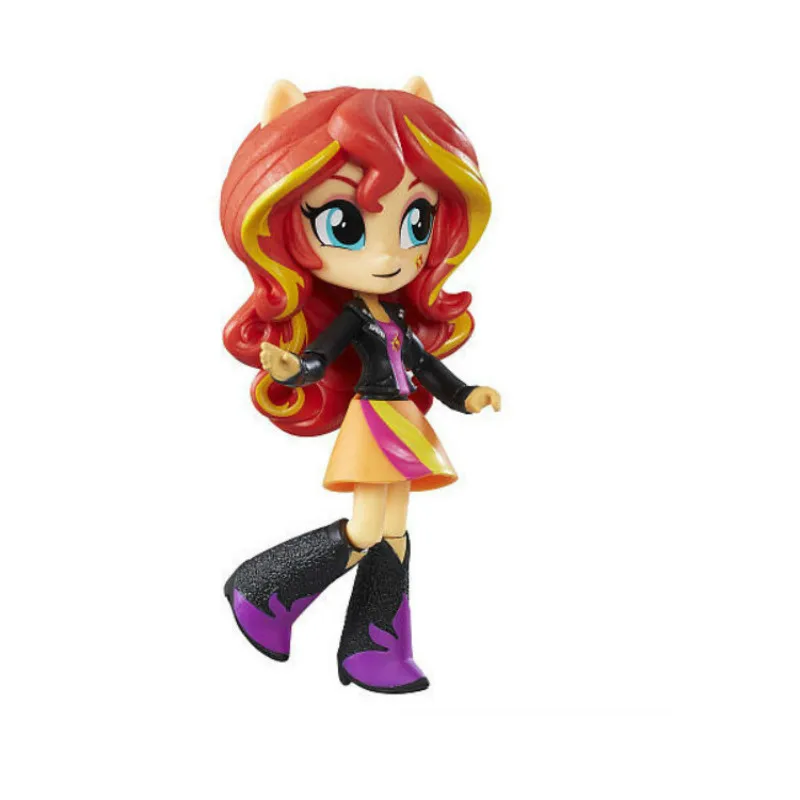 9pcs/lot Pony Girls 12cm Action Figures Plastic PVC Baby Doll Collection Figure 2020 Model Gifts Toy Set For Children | Игрушки и хобби