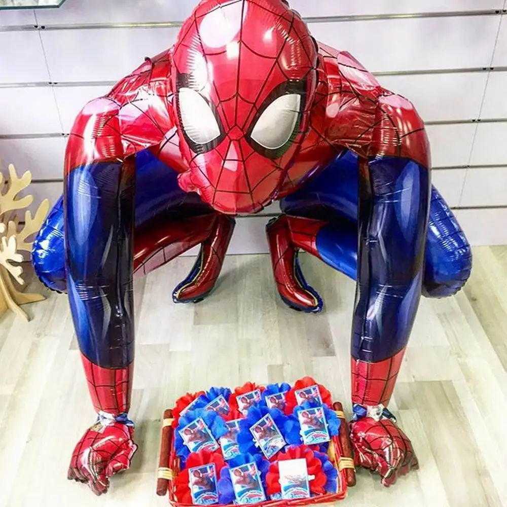 Globos De Papel De Aluminio De Superheroes 3d Para Ninos De Feliz Cumpleanos Decoracion De Fiesta Suministros Para Baby Shower Spiderman Iron Man Michaels Coupon Quang