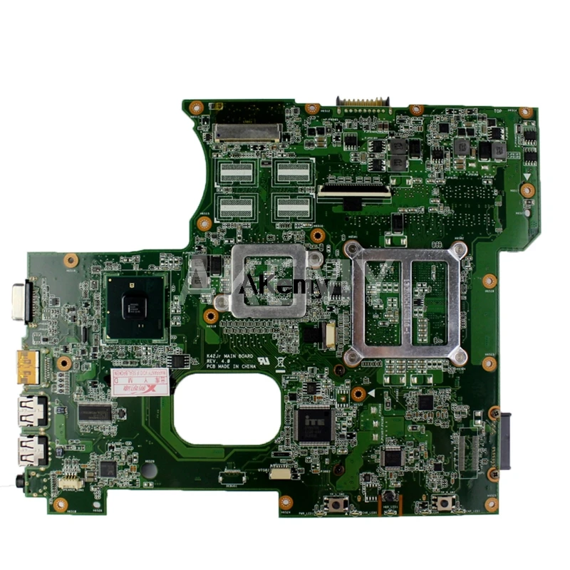 Akemy для For Asus K42JR материнская плата ноутбука REV 2 0 HM55 DDR3 k42j A40J K42JZ K42JB K42JY 100%