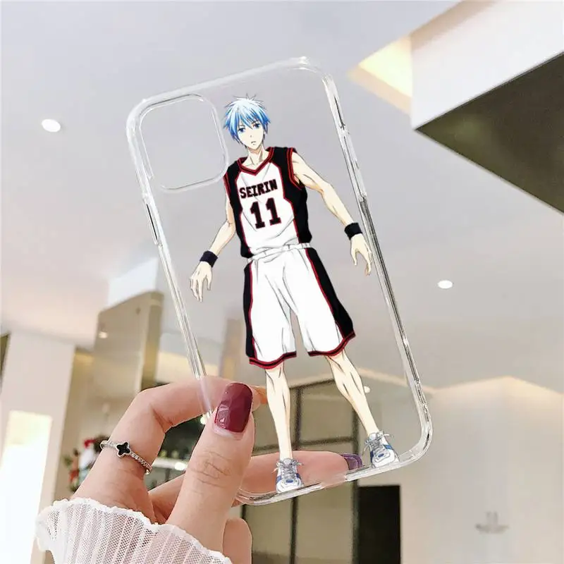 

Kuroko No Basket Phone Case Transparent soft For iphone 5 5s 5c se 6 6s 7 8 11 12 plus mini x xs xr pro max