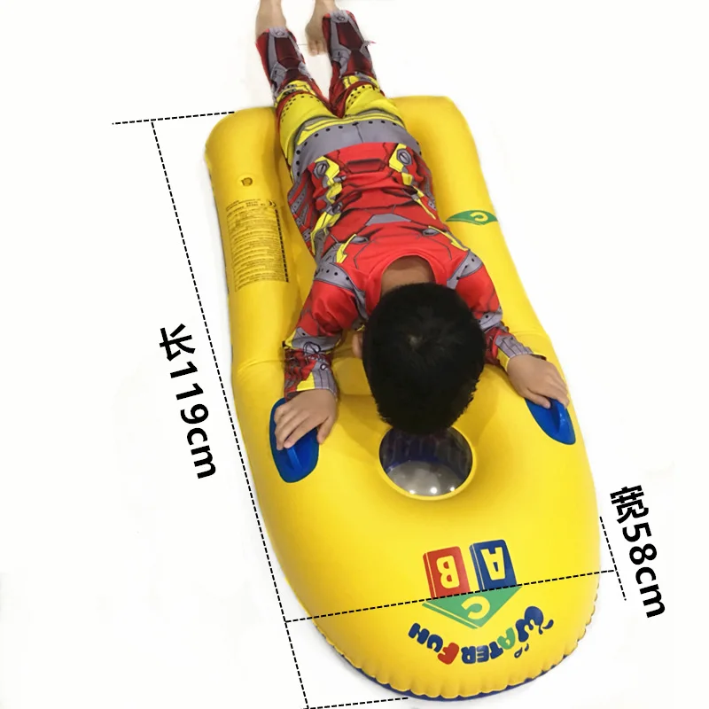 Детская Доска для серфинга водные лыжи надувные толстые плавающие с ручкой в ряд