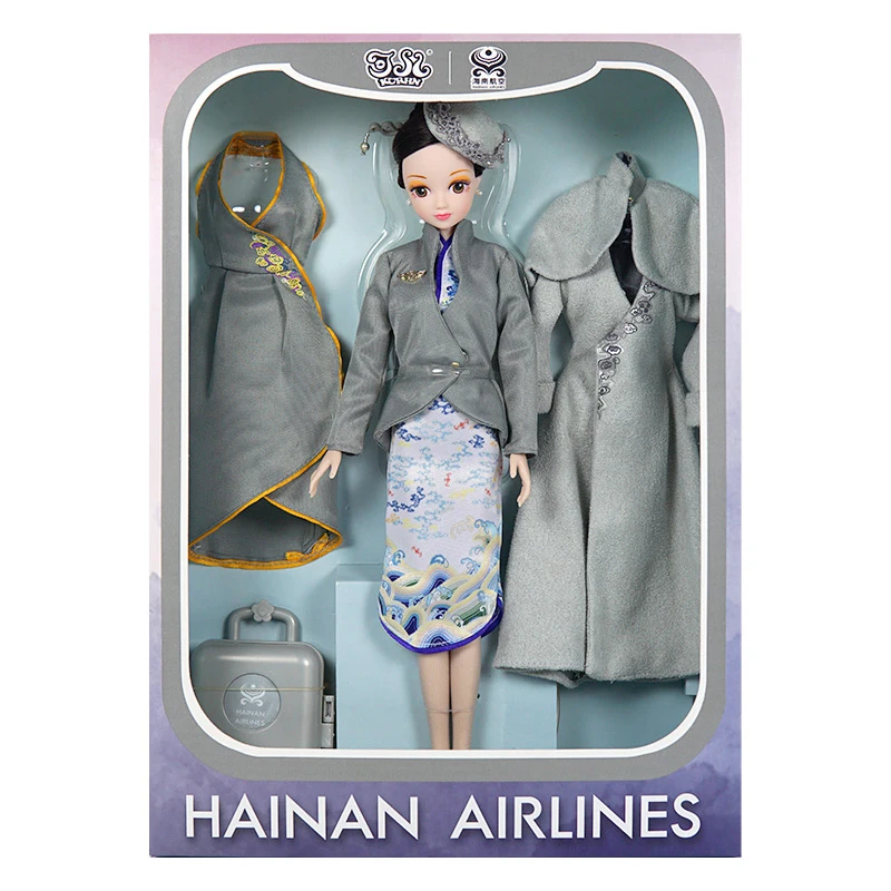 11084 Горячая Распродажа IP кукла Hannan Alirlines Модная Кукла лучший подарок#11084/11083 эксклюзивные онлайн продажи - Цвет: 11084