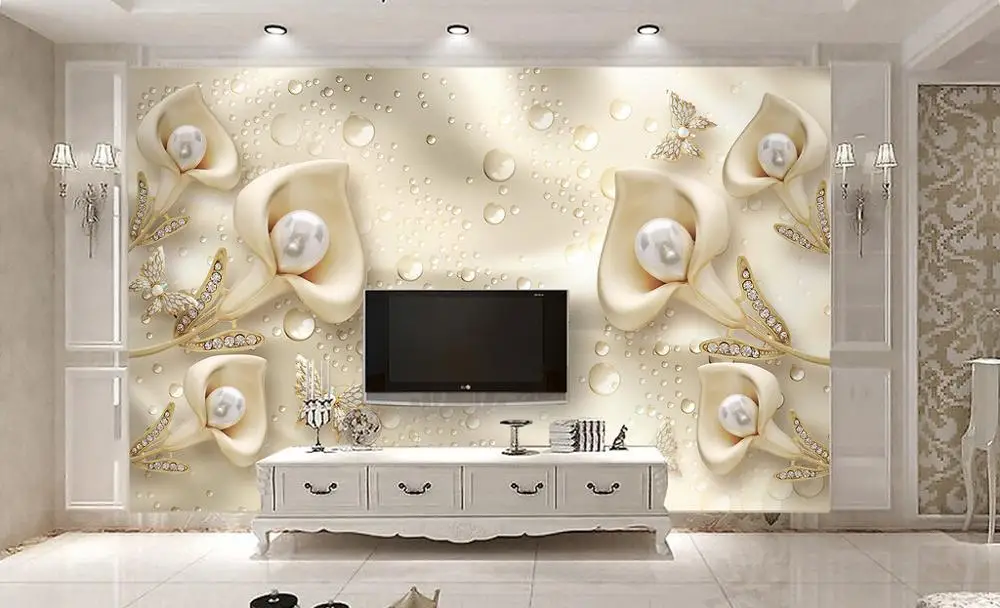 Обои для спальни гостиной на заказ 3D настенное покрытие наклейка домашний декор