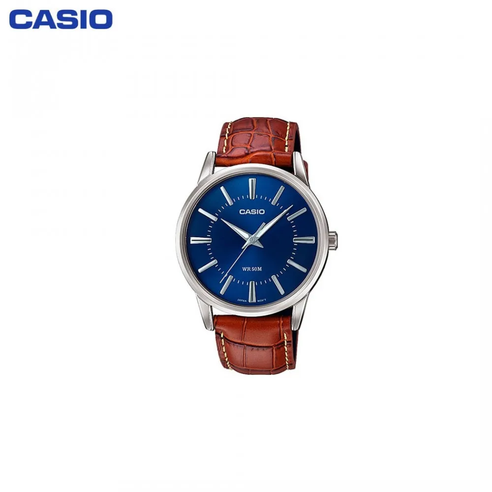 Наручные часы Casio мужские кварцевые на кожаном ремешке |