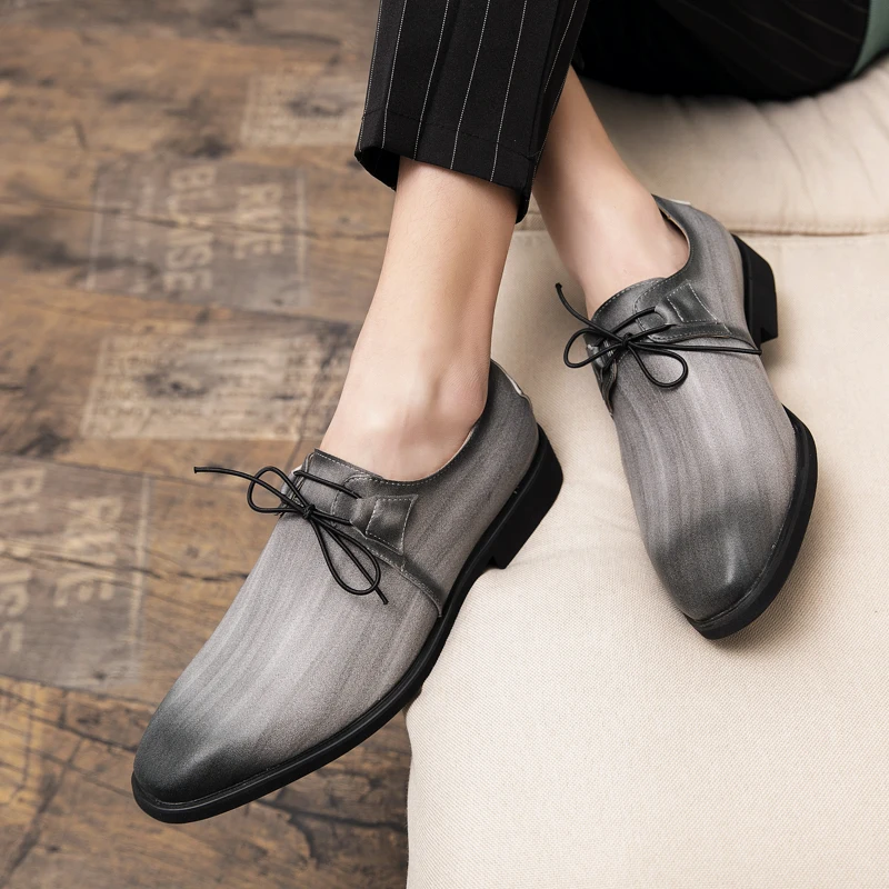 

summerleather 2020 brown formal italian men man Moccasins black piergitar moccasins male old lather fashion men's shoes