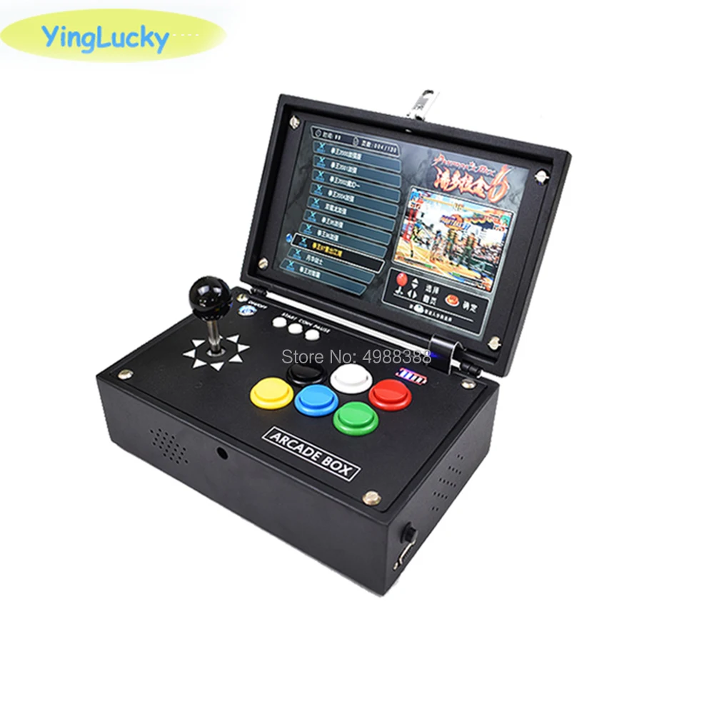 10 '' Raspberry Pi 4B портативная игровая консоль аркадные игры содержит 10000 видов