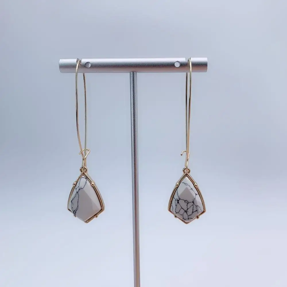 Золотые серьги Модные Ювелирные Свадебные подарки женские аксессуары хорошего