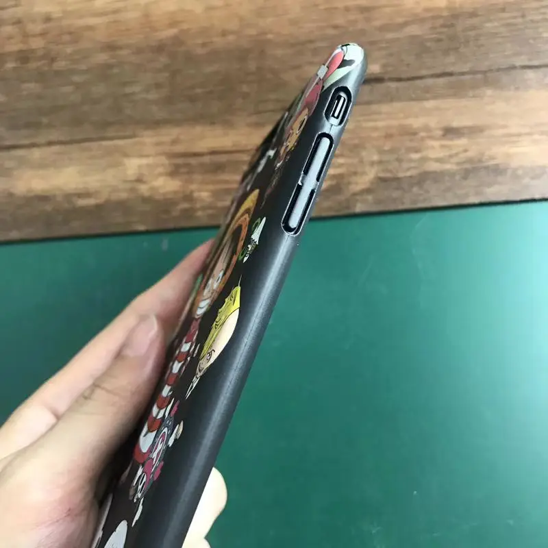 Милый мультфильм Луффи Улица Сезам Элмо печенья чехол жесткий пластиковый Funda Coque