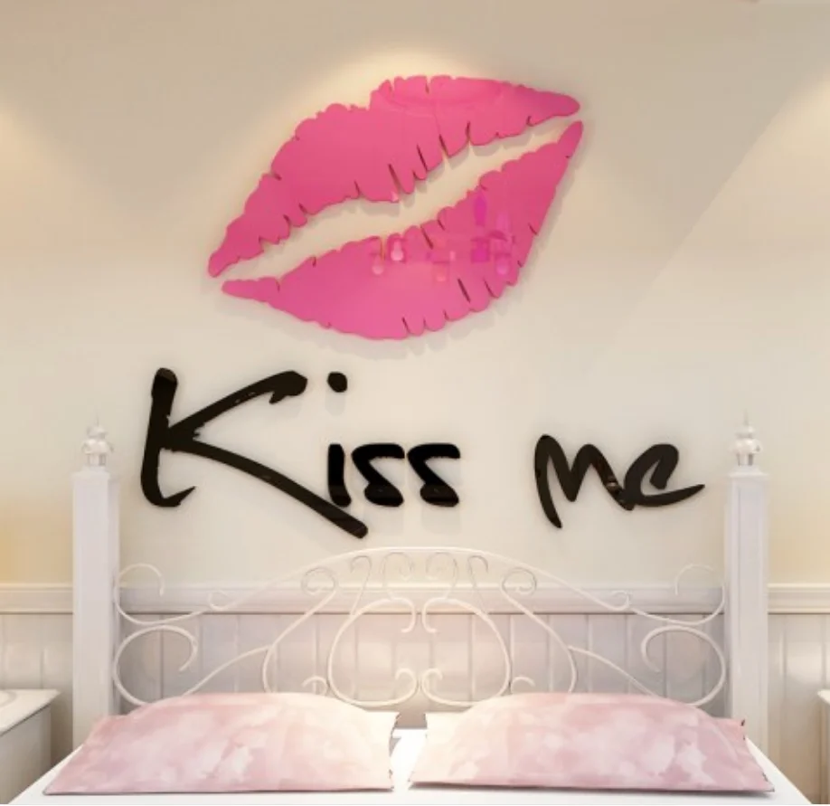 Пара Спальня наклейка на стену романтический Наклейки стены диван фон украшение