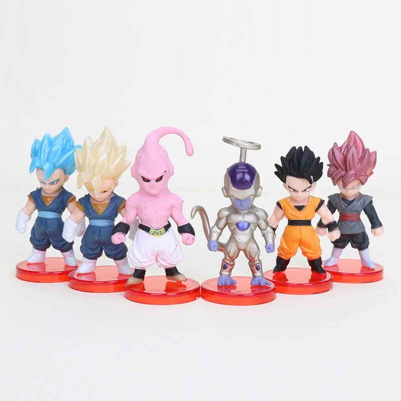 16 шт./компл. рисунок Драконий жемчуг DBZ фигура Гоку Супер Saiyan Сон Гохан Вегета