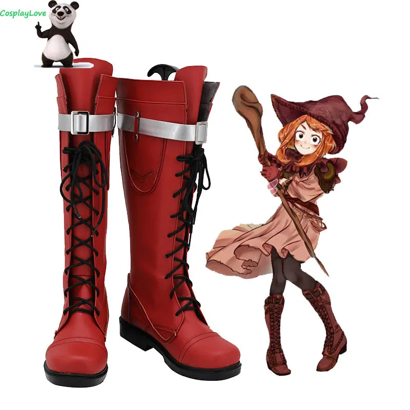 Ботинки длинные красные для косплея Моя геройская Академия | Тематическая одежда