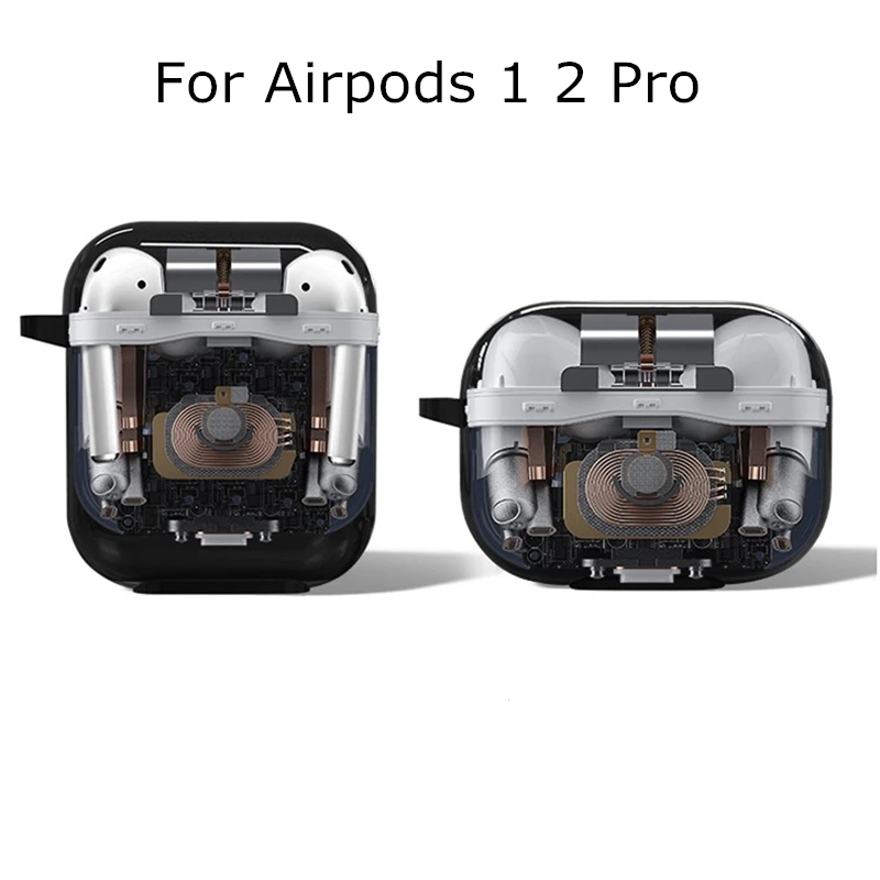 

Soft Silicone Case For Airpods 1 2 3 Pro Funny Mechanical Structure Case Protective Earphone Cover For Airpods 1st 2 Pro