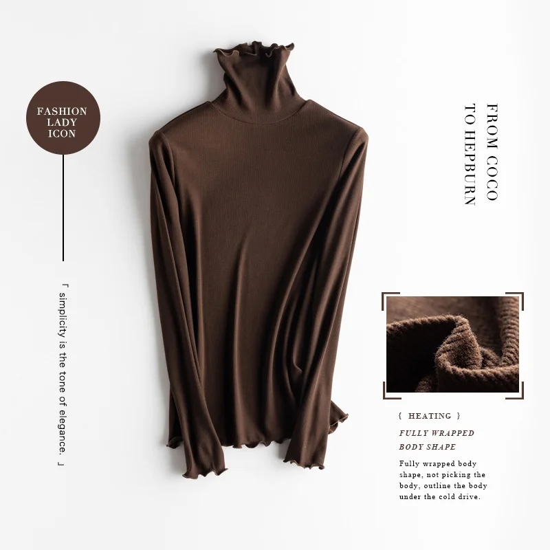 Женские нагрева пуловер со вставкой в виде тонкого помола рубчик с длинными