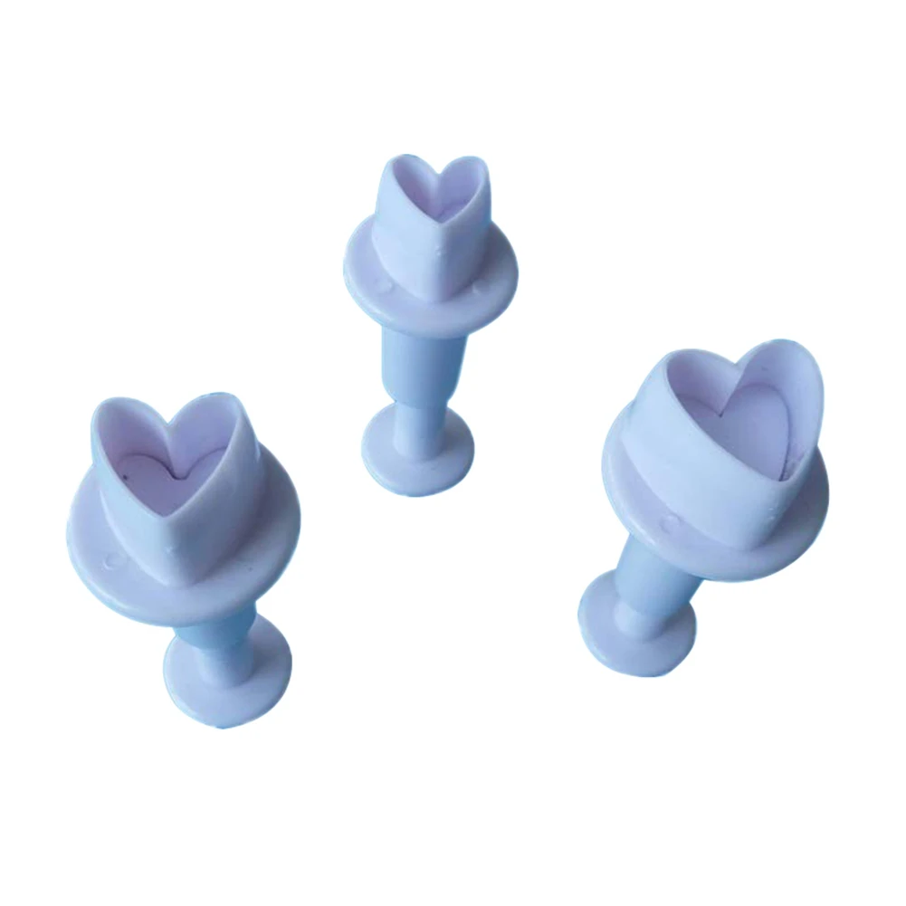 3 шт. форма для выпечки тортов печенья инструменты помадки торт в форме сердца