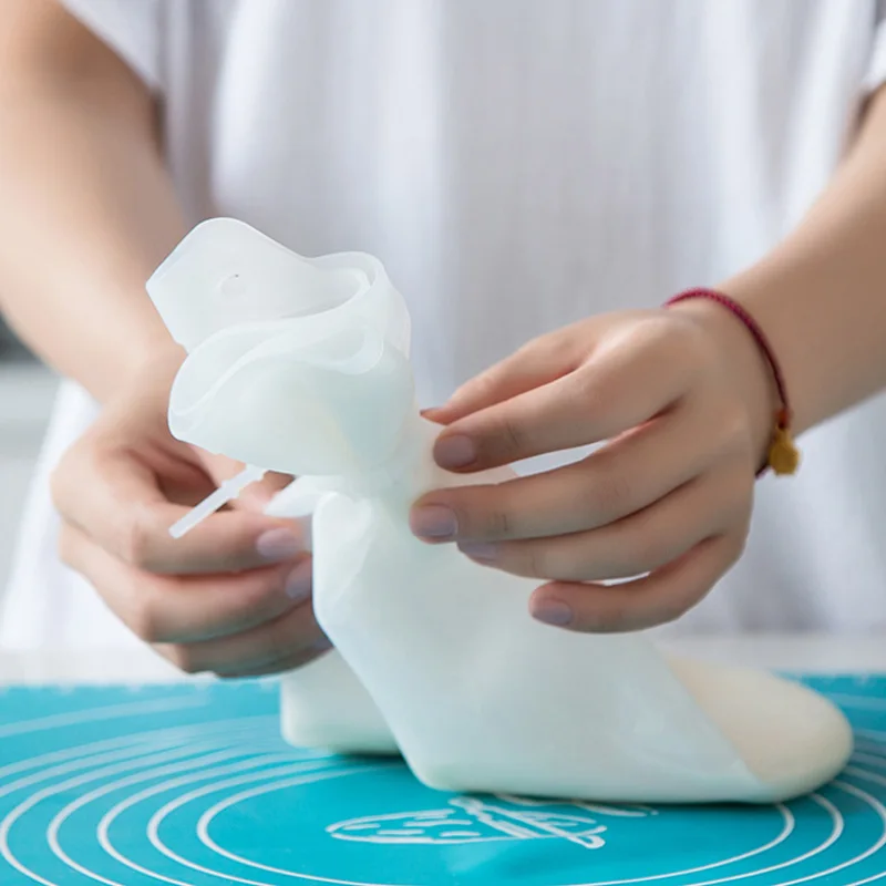 Силиконовый Пакет для замешивания Многофункциональный приготовления печенья