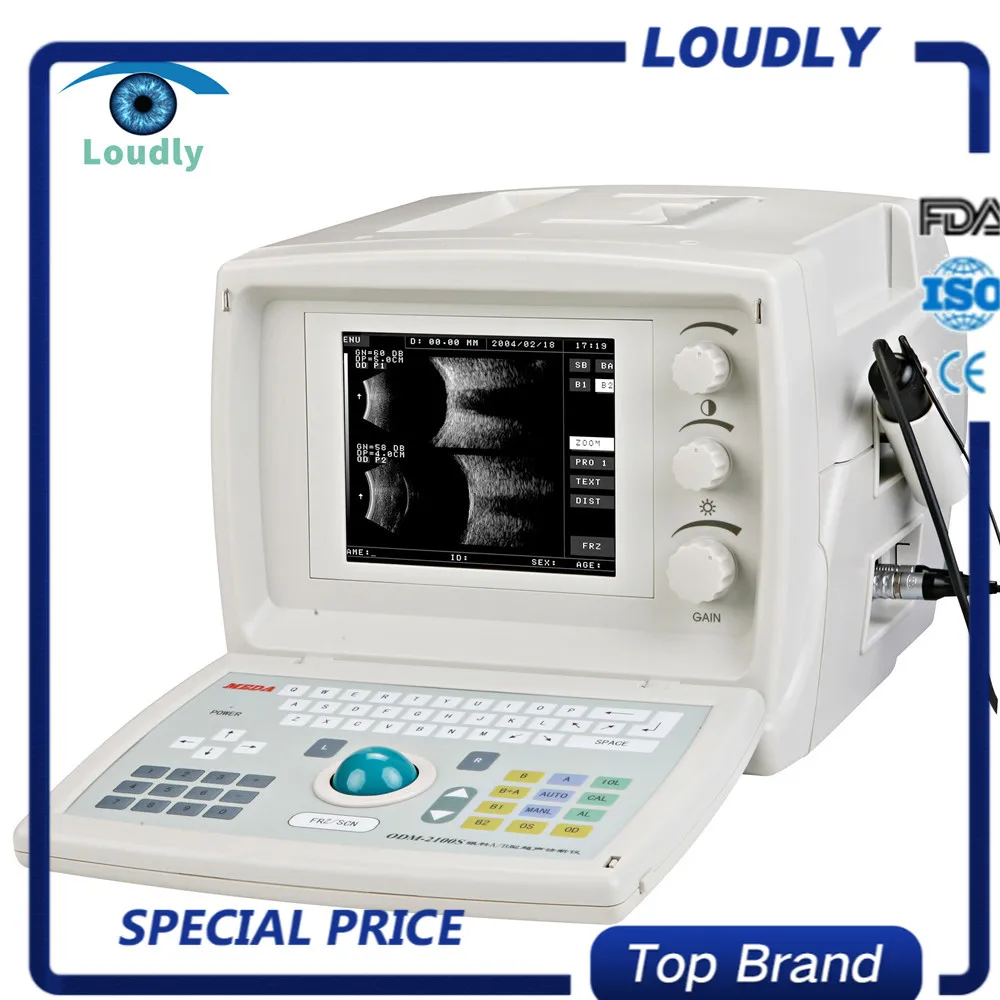 Громко бренд офтальмологическое оборудование AB сканирования в Китае (стандарты