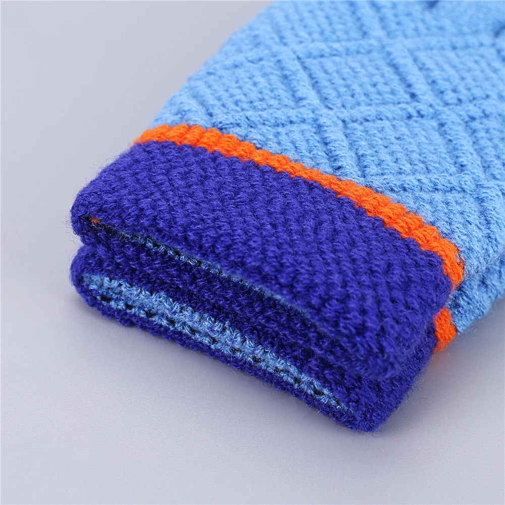 Новинка 2020 мужские теплые зимние Утепленные перчатки для мальчиков шерстяные