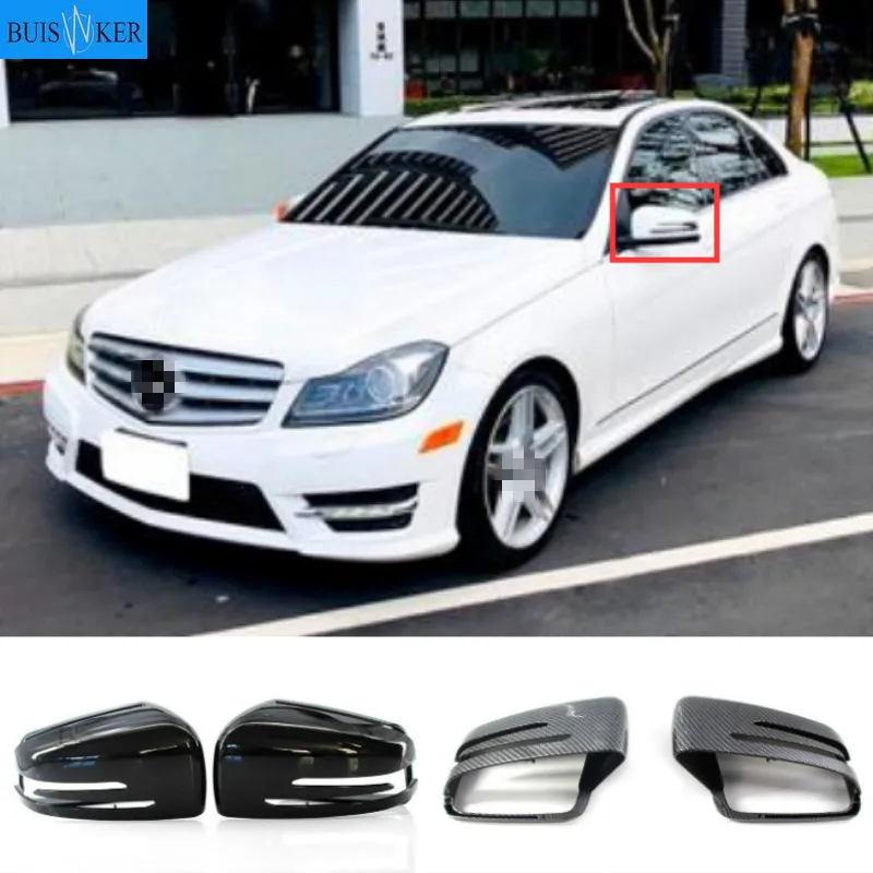 

Для Mercedes-Benz A, B, C, E, S, CLA GLA GLK класс W176 W246 W204 W212 W221 C177 X204 X156 углеродного волокна накладка на зеркало заднего вида автомобиля